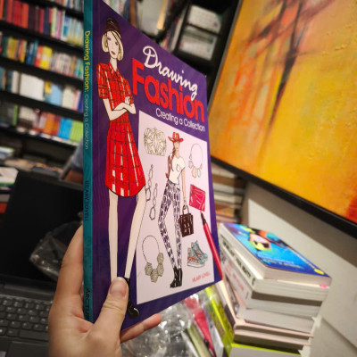 Sách - Drawing Fashion: Creating a Collection by Hilary Lovell - Fashion