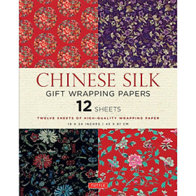 Chinese Silk Gift Wrapping Papers