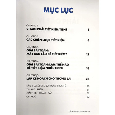 Hiểu Về Tài Chính, Vững Bước Tương Lai - Tiết Kiệm Cho Tương Lai