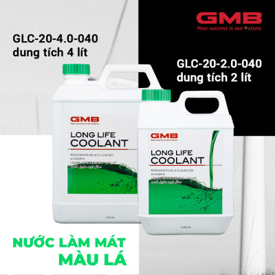 Nước Làm Mát Động Cơ Màu Lá GMB GLC-20-2.0-040 2L