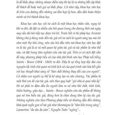 Các Lý Thuyết Và Phương Pháp Văn Học