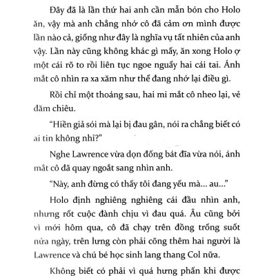 Sói Và Gia Vị (Tập 8)