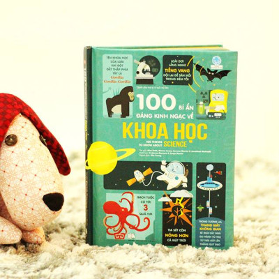 Sách - 100 bí ẩn đáng kinh ngạc về Khoa học (USBORNE - 100 things to know about science)