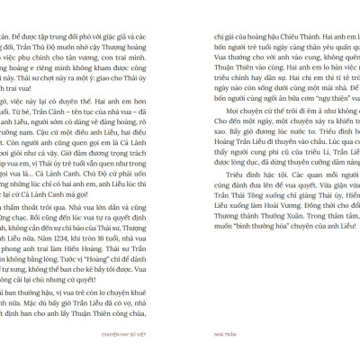 Chuyện Hay Sử Việt - Nhà Trần - Hào Khí Đông A