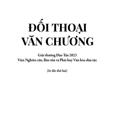 Đối Thoại Văn Chương