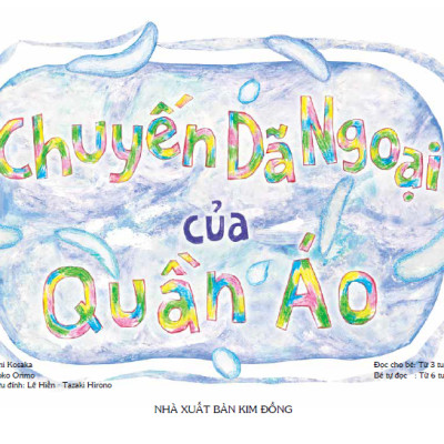 Ehon - Mọt Sách Mogu - Chuyến Dã Ngoại Của Quần Áo (Từ 3 - 6 Tuổi)