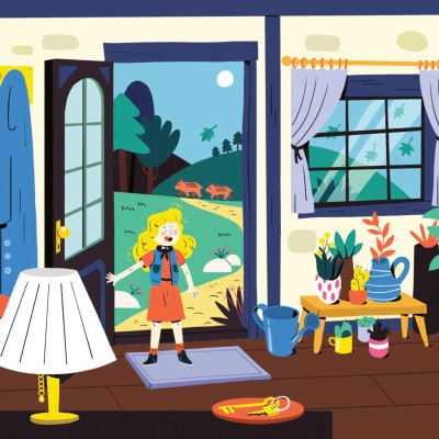 Trò Chơi Nhập Vai - Nếu Em Là Cô Bé Tóc Vàng