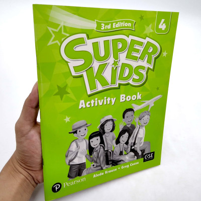 Superkids 3rd Activity Book Level 4