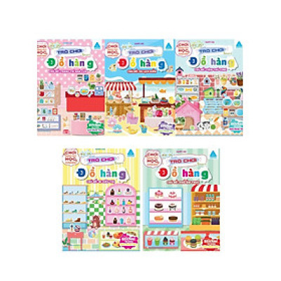 Combo Sách Kết Nối Chơi Sáng Tạo Học Thông Minh - Trò Chơi Đồ Hàng Nhiều Chủ Đề (Bộ 5 Cuốn) - ABB
