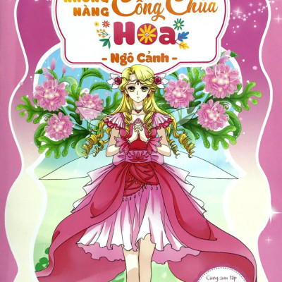 Tô Màu Công Chúa Sáng Tạo - Những Nàng Công Chúa Hoa