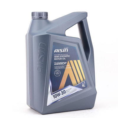 Dầu Nhớt Bán Tổng Hợp AISIN Econtech+ CI4/SL 10W30 6 Lít ECSI1036PB - Nhập Khẩu Chính Hãng