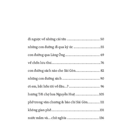 Sài Gòn - Đi Qua Ký Ức - TRE