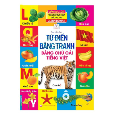 Sách - Combo Từ điển bằng tranh - Bảng chữ cái Tiếng Việt +Cờ Các Quốc Gia Trên Thế Giới (bìa cứng)