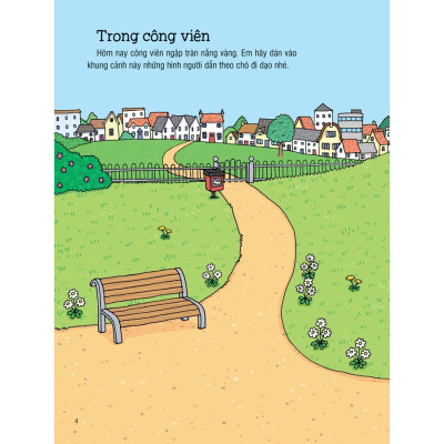 First Sticker Book - Sách Dán Hình Đầu Đời Cho Bé - Thú Cưng