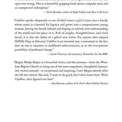 Unfollow: A Memoir Of Loving And Leaving Extremism