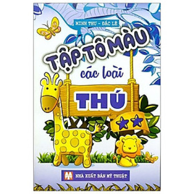 Tập Tô Màu Các Loài Thú 2