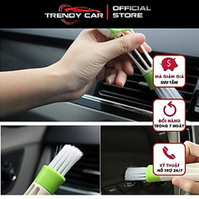 chổi vệ sinh cửa gió điều hoà xe hơi, chổi quét bụi bàn phím máy tính, cây lau nội thất taplo xe, bàn chải quét cửa gió