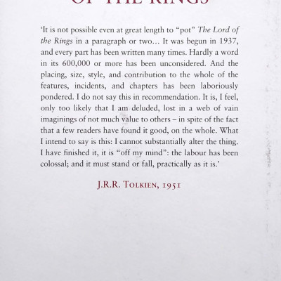 The Lord Of The Rings: A Reader