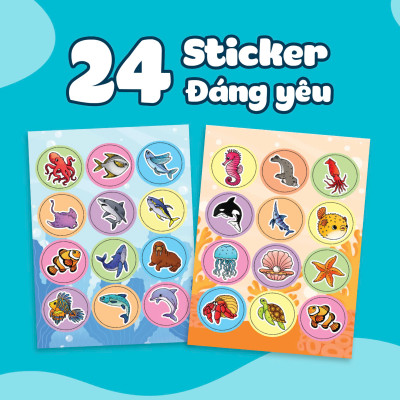 Combo Tô màu Khám Phá (Bộ 5 Cuốn) - MEGA