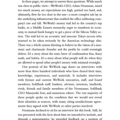 The Cult Of We : Wework And The Great Start-up Delusion