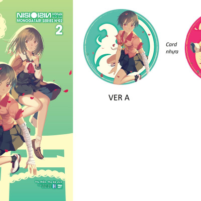 BAKEMONOGATARI 2 - Bản Đặc Biệt Ver B: Postcard Nhựa