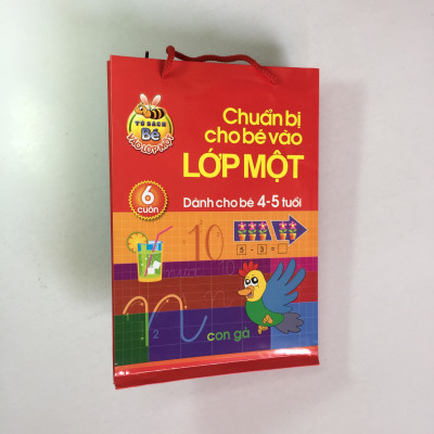 Combo 2 túi - Chuẩn Bị Cho Bé Vào Lớp 1 (4-5 tuổi ) - (5-6 tuổi)