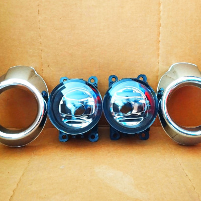 Bộ Đèn Gầm Sương Mù Ốp Chrome Ford Ecosport Fiesta Focus (2009-2020)