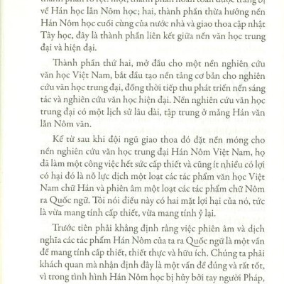 Văn Học Trung Đại Việt Nam Nhìn Từ Thể Loại Tiểu Thuyết Truyền Kỳ Chữ Hán