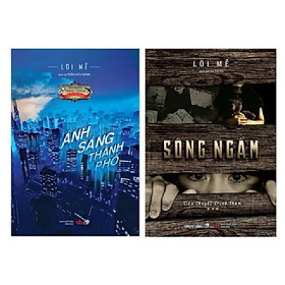 Combo Truyện Trinh Thám Đặc Sắc : Ánh Sáng Thành Phố + Sông Ngầm ( Tặng Kèm Bookmark Thiết Kế )