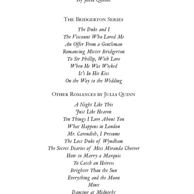 The Bridgertons 9: Happily Ever After