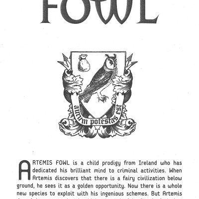 Artemis Fowl and the Lost Colony