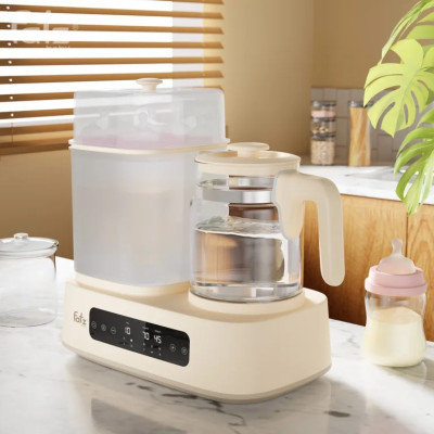 Máy đa năng điện tử Fatz Baby Multimax 12 Tiệt trùng/ Sấy khô/ Hấp/ Đun/ Hâm nước & nấu chậm FB9503KB