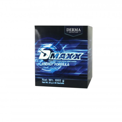 DMAXX thức uống bổ sung vitamin năng lượng có đường DAMODE 7 gói dùng thử màu xanh