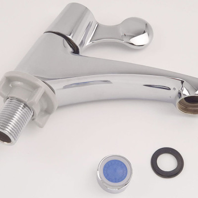 Vòi Lavabo lạnh Eurolife EL-113 (Trắng bạc)