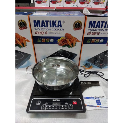 BẾP TỪ CAP CẤP MATIKA MTK-2111 (TẶNG KÈM NỒI) - Hàng nhập khẩu