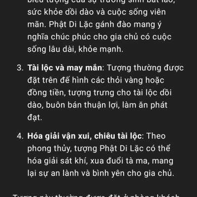 Tượng phật di lặc gánh đào bằng gỗ bách xanh thơm nức cao 45x20x20cm