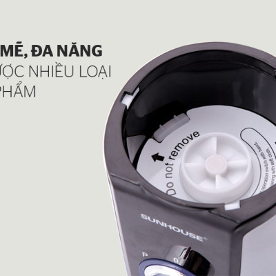 MÁY XAY SINH TỐ ĐA NĂNG SUNHOUSE SHD5322B (ĐEN) - Hàng chính hãng