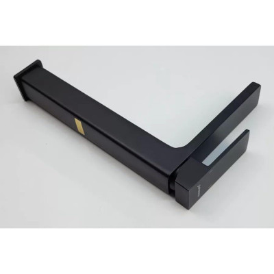 Vòi Lavabo cao 30cm, nóng lạnh thiết kế vuông, màu đen mạnh mẽ cho chậu rửa mặt Eurolife EL-HAVENT 04