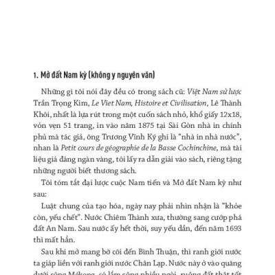 Sách - Tiếng Nói Nam Kỳ Cũ - Địa Danh, Nhơn Danh, Thổ Ngữ (Bìa Cứng)