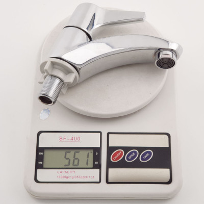 Vòi Lavabo lạnh Eurolife EL-114 (Trắng bạc)