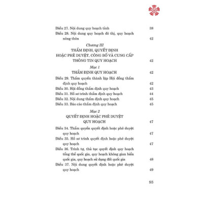Sách - Luật Quy Hoạch (Hiện Hành) - NXB Chính Trị Quốc Gia