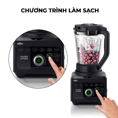 Máy xay sinh tố Braun JB9040BK - Hàng chính hãng