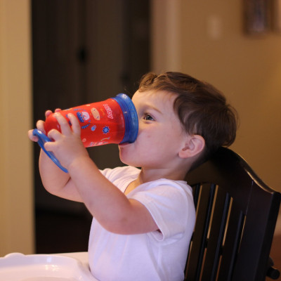 [ 10411-Nuby ] Ca uống nước 360 độ chống tràn, dung tích 300ml