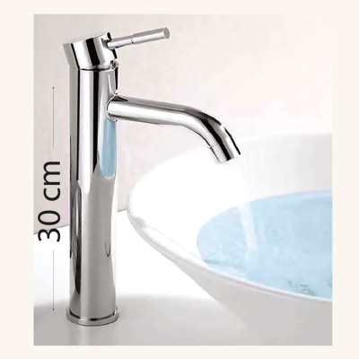 Vòi lavabo nóng lạnh đồng mạ crom niken Juno sofa Teady VCT- 111B