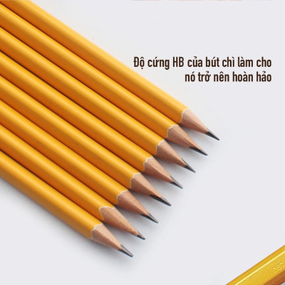 Bút chì gỗ STABILO Schwan/Swano - Thân màu đỏ (PC306-HB)