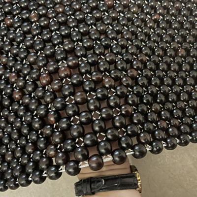 Lót ghế ô tô hạt gỗ trắc