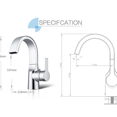 Bộ vòi Lavabo nóng lạnh MOEN 63121 (HÀNG CHÍNH HÃNG)