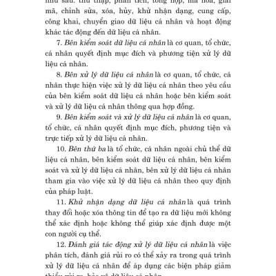 Luật bảo vệ dữ liệu cá nhân năm 2025