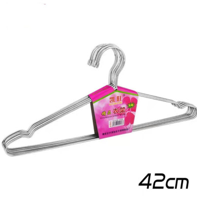 Combo Móc phơi quần áo inox 304 sáng bóng đẹp dài 42cm