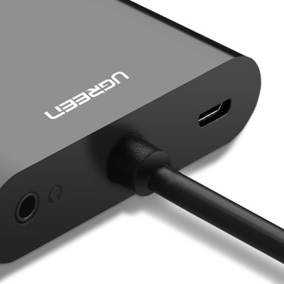 Bộ Chuyển Đổi Ugreen HDMI Sang VGA HDMI Có Nguồn Phụ 40744 - Hàng Chính Hãng